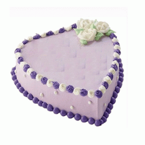 Vanilla Flower Cake