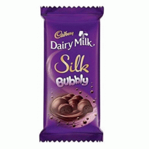 Cadbury Dairy Milk Silk Bubbly Chocolate 50gm