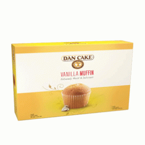 DAN CAKE Vanilla Muffin Cake 12 x 30gm