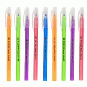 Econo Tech Point Ball Pen (Black)-10pcs