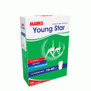 Marks Young Star for 16-40 Years