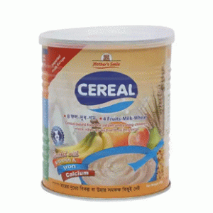 Mother's Smile Cereal 4 Fruits-Milk-Wheat Mother's Smile Cereal 4 Fruits-Milk-Wheat