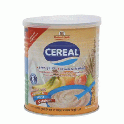 Mother's Smile Cereal 4 Fruits-Milk-Wheat Mother's Smile Cereal 4 Fruits-Milk-Wheat