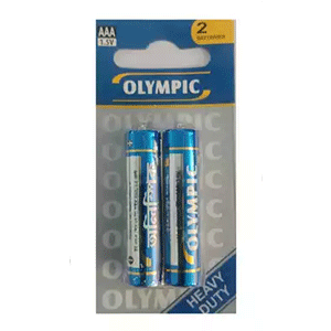 Olympic AAA Remote Battery 2pcs
