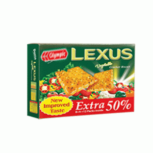 Olympic Lexus Vegetable Crackers